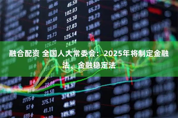 融合配资 全国人大常委会:2025年将制定金融法、金融稳定法