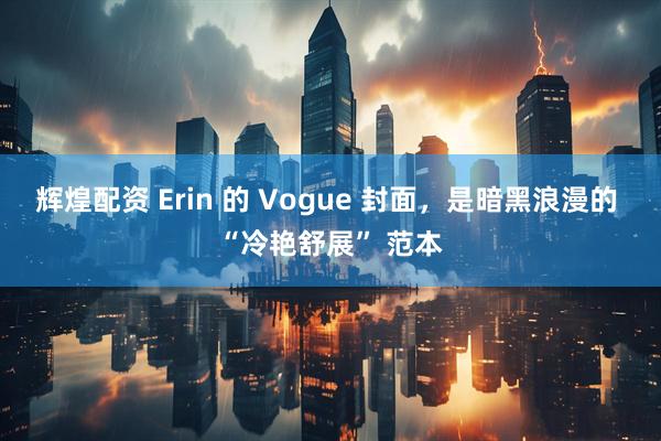 辉煌配资 Erin 的 Vogue 封面，是暗黑浪漫的 “冷艳舒展” 范本